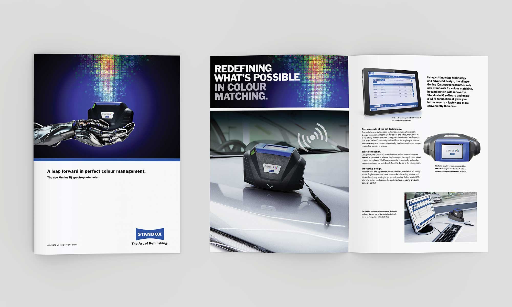 Dark Grey Europe - Axalta - Multi-brand European communications campaign