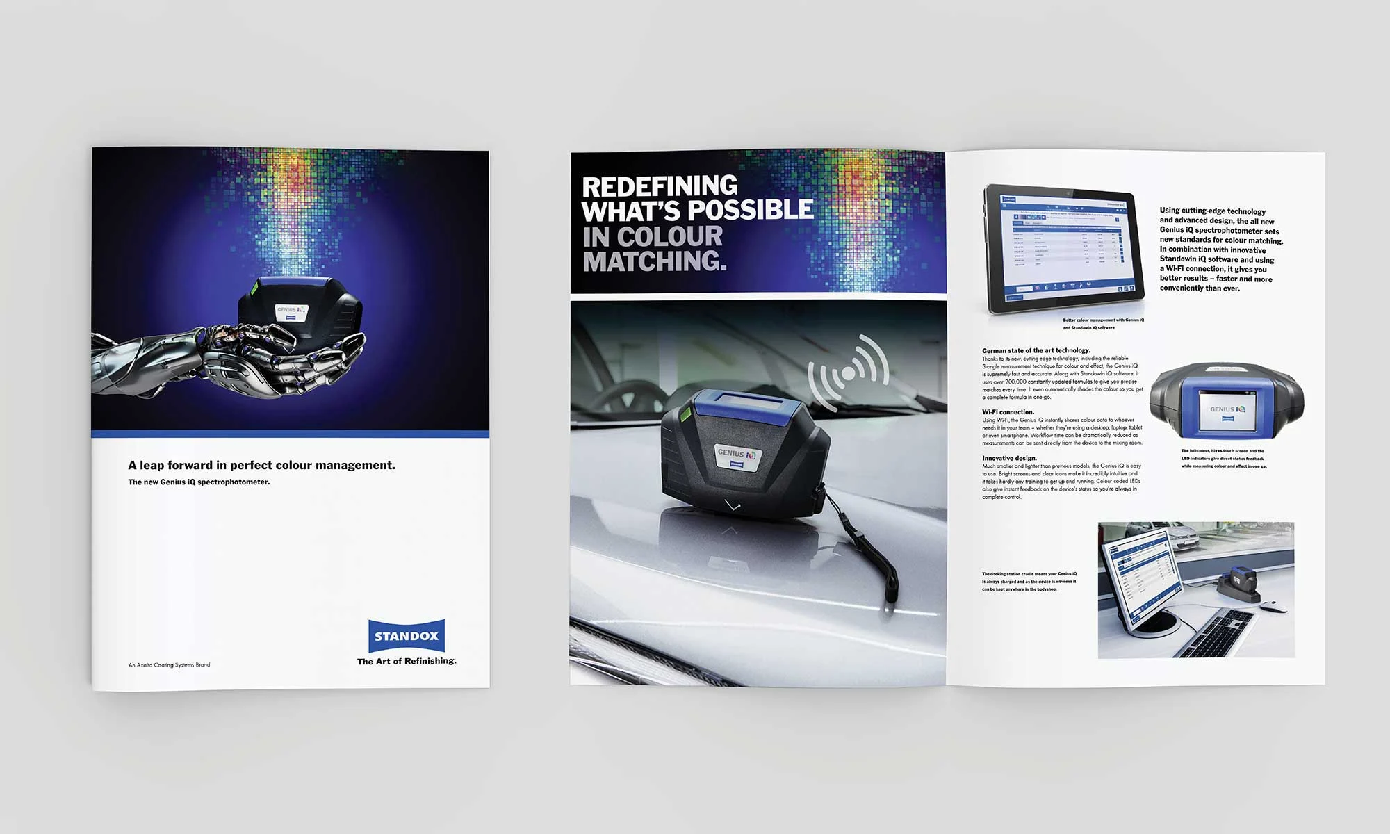 Dark Grey Europe - Axalta - Multi-brand European communications campaign