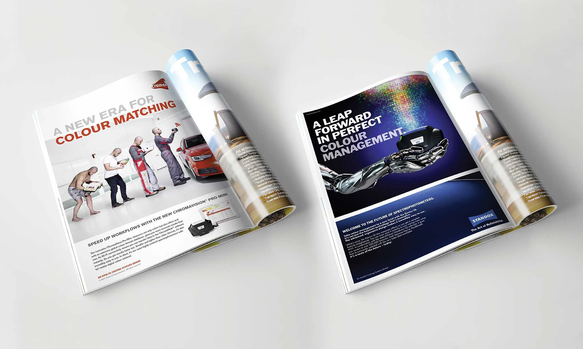 Dark Grey Europe - Axalta - Multi-brand European communications campaign