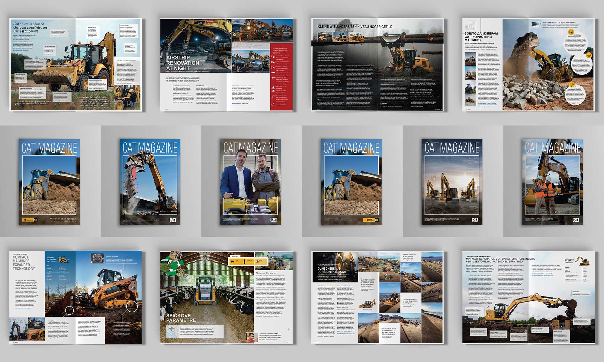 Dark Grey Europe - CAT Customisable Dealer Magazine