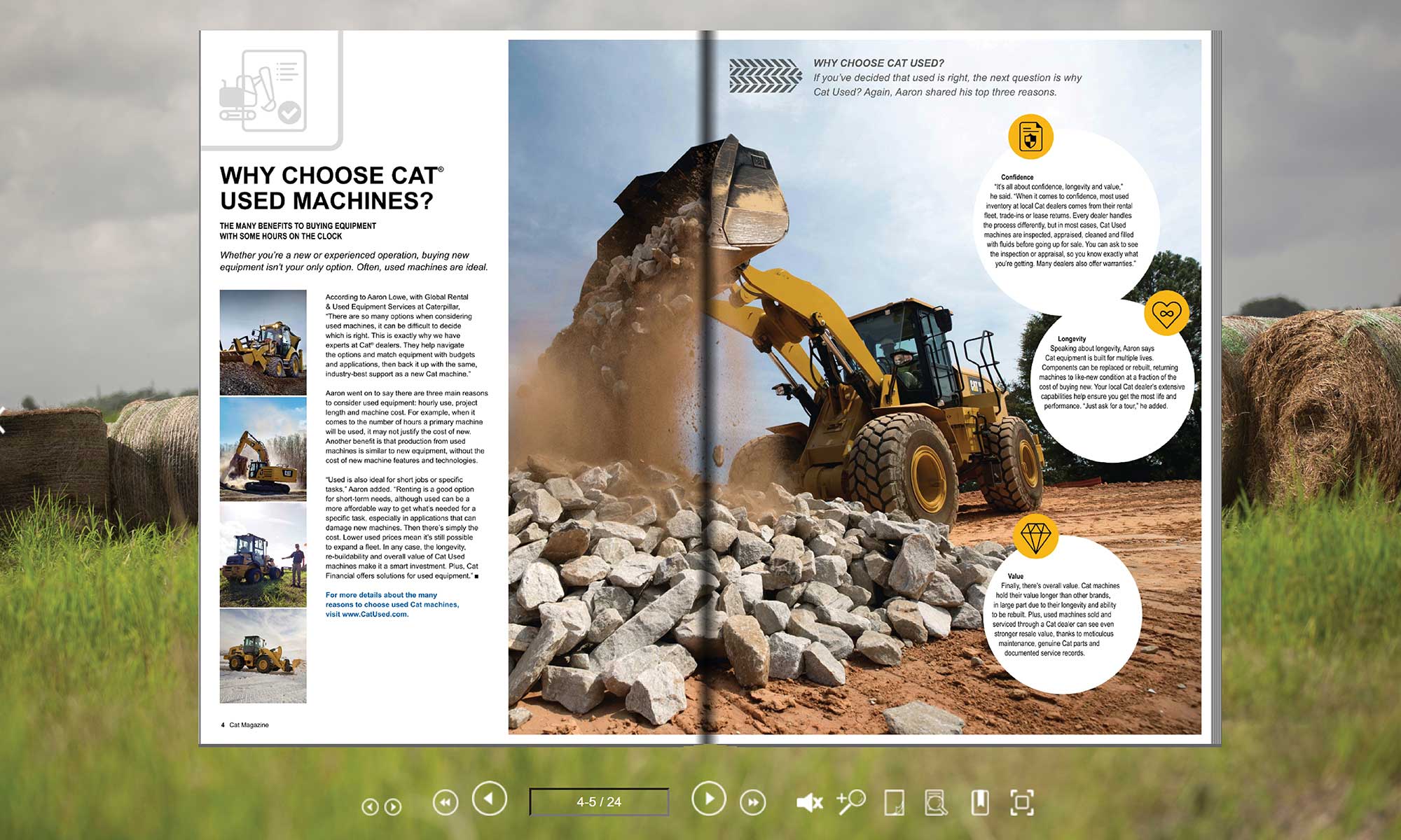 Dark Grey Europe - CAT Customisable Dealer Magazine