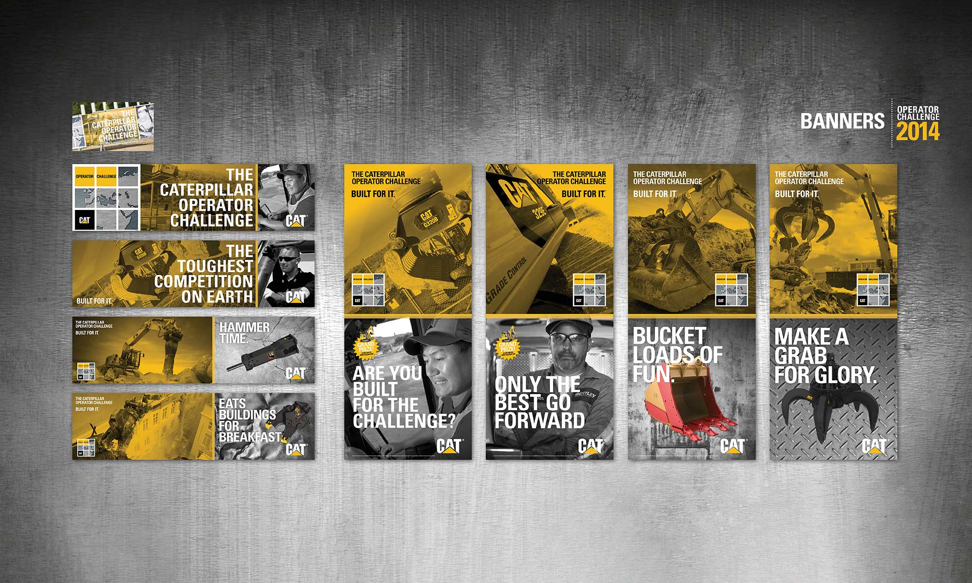 Dark Grey Europe - Caterpillar Operator Challenge