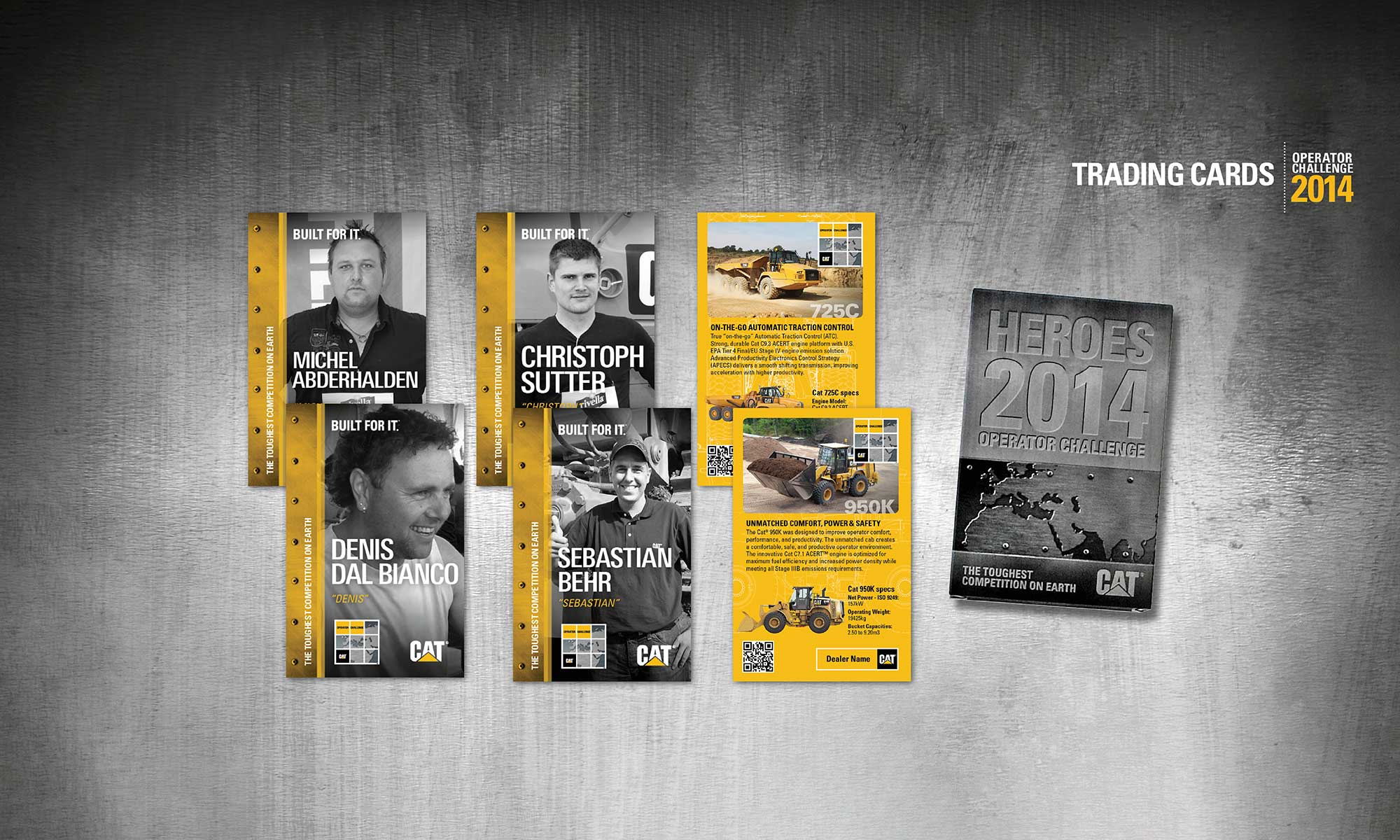 Dark Grey Europe - Caterpillar Operator Challenge