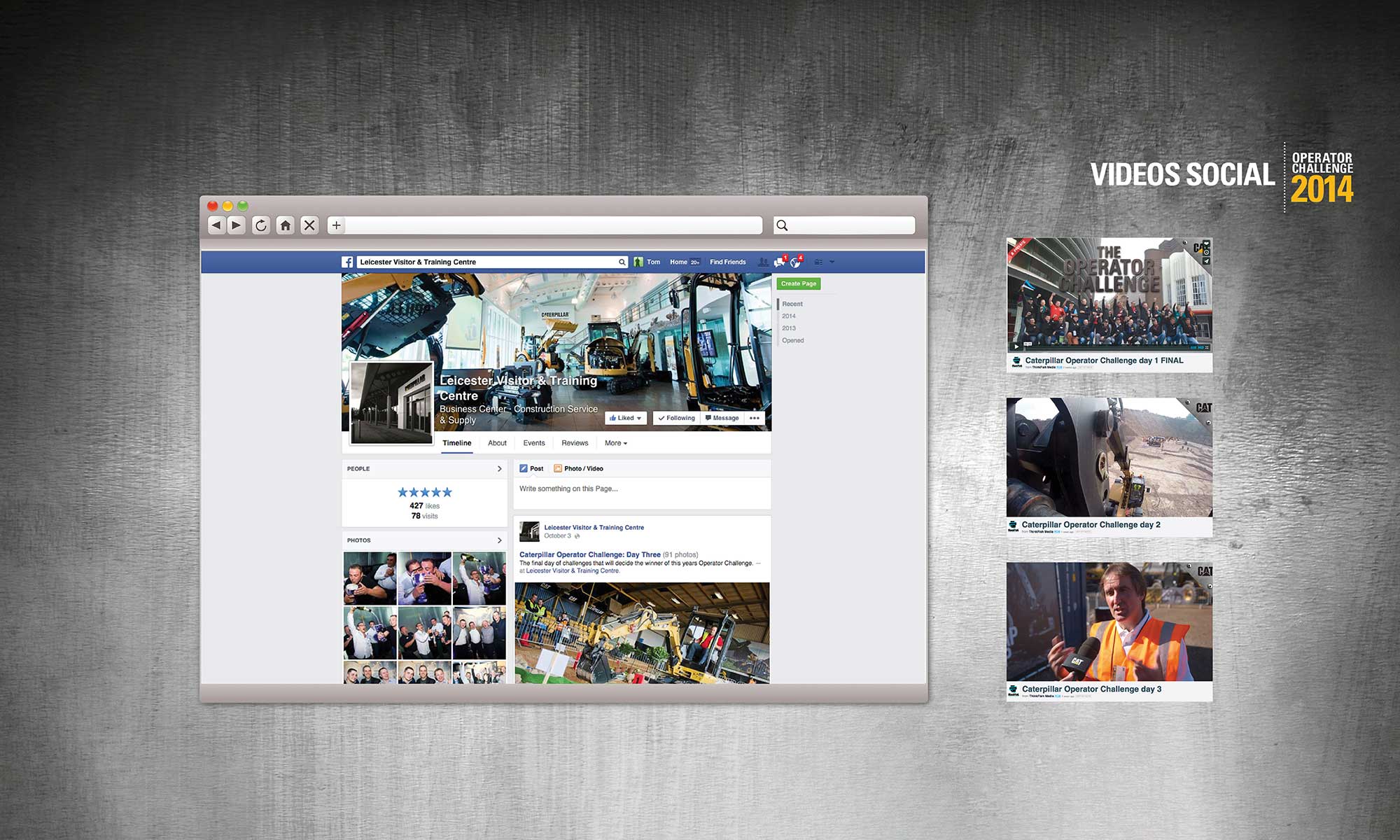 Dark Grey Europe - Caterpillar Operator Challenge