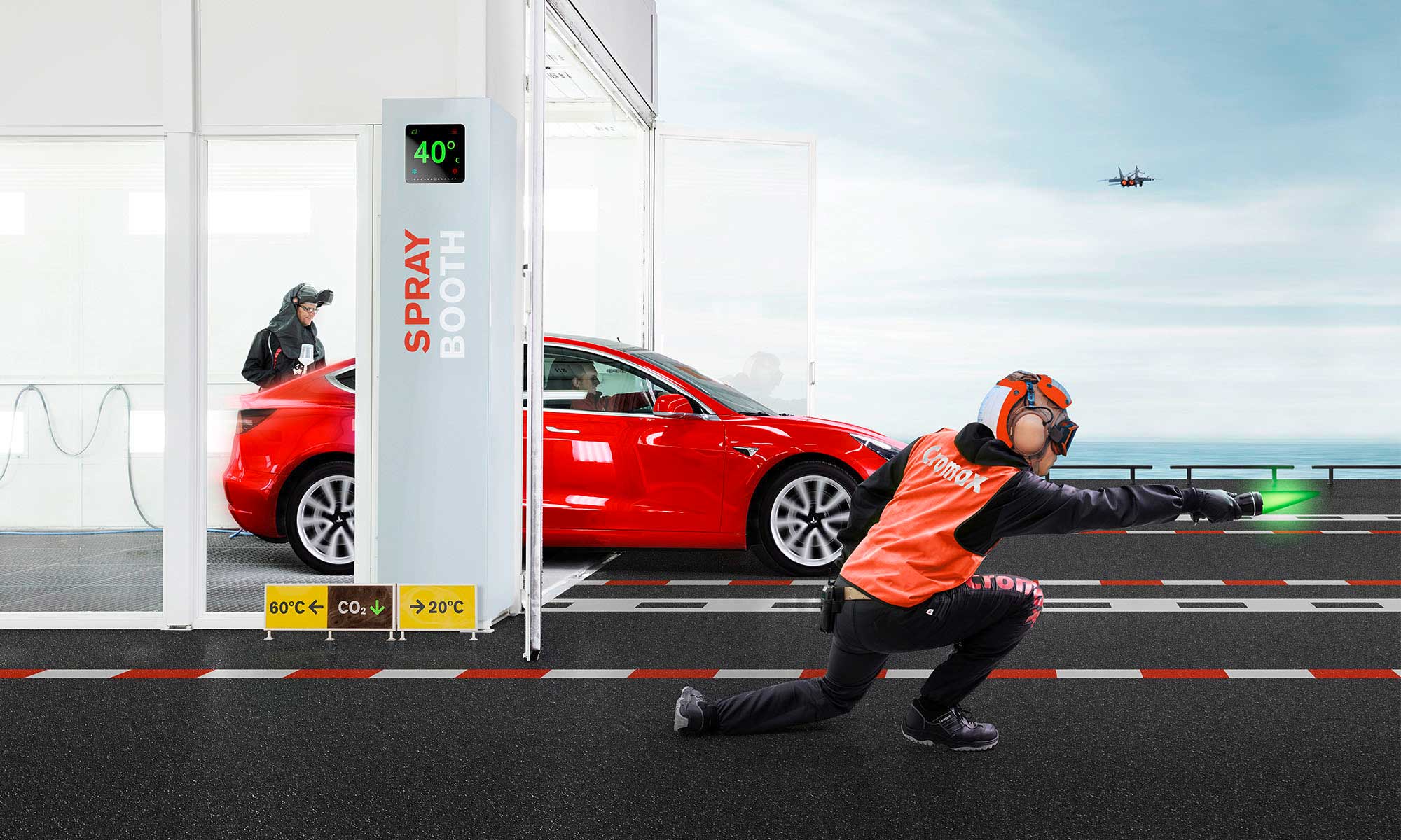 Dark Grey World - Axalta European product launch campaign for three B2B brands