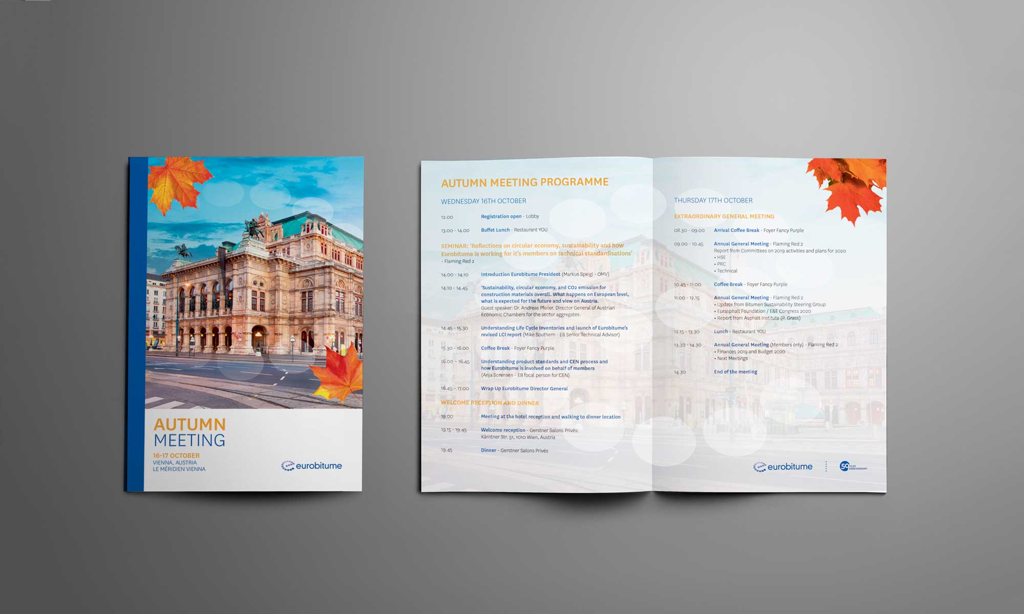 Dark Grey Europe - Eurobitume - European Event organisation and promotion