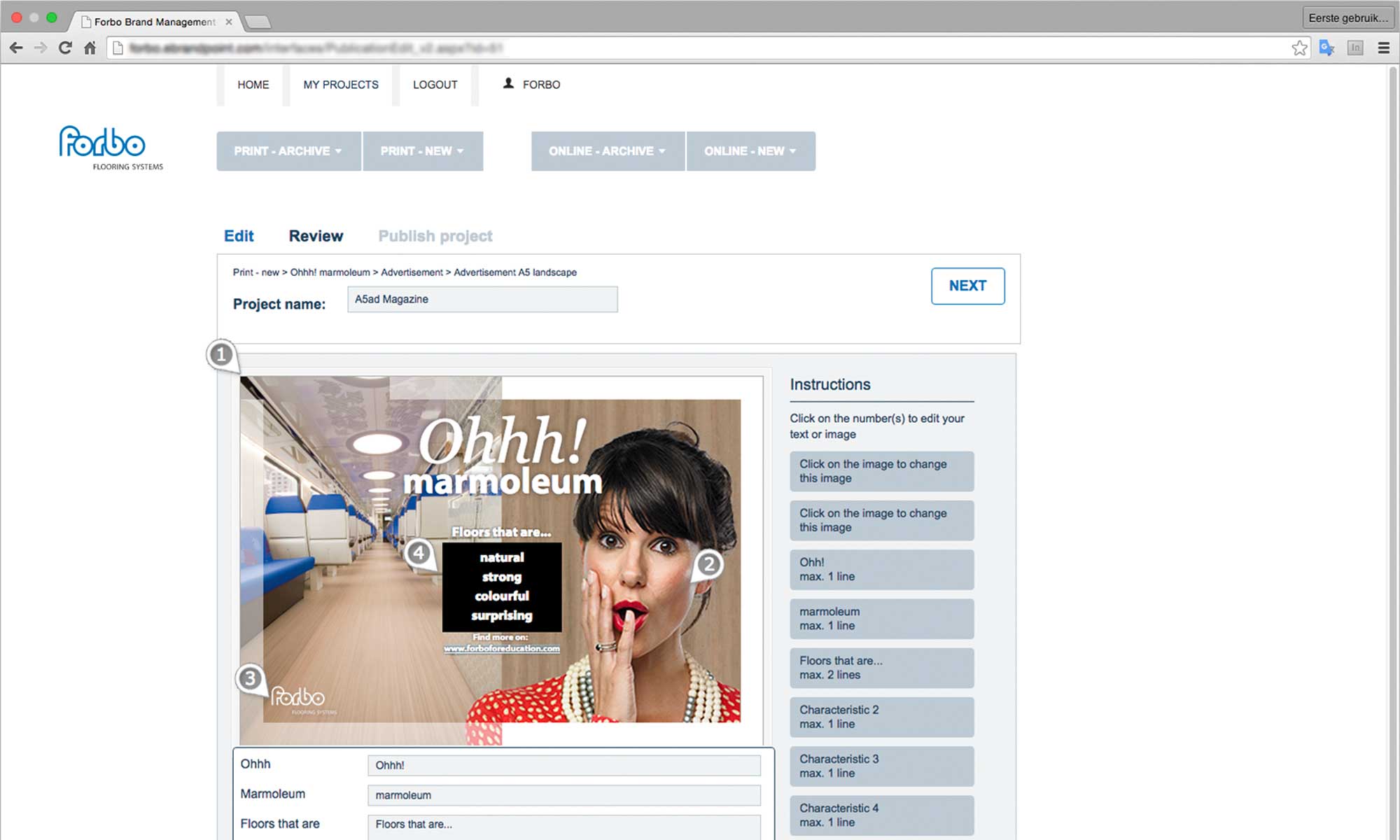 Forbo - Ohhh! Marmoleum