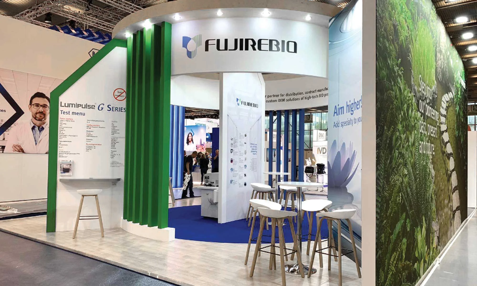 Dark Grey World - Fujirebio - Corporate Identity