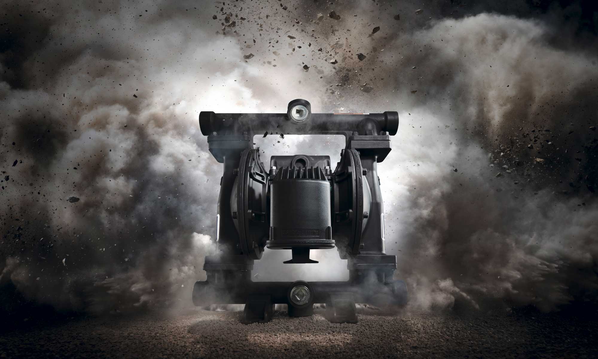 Dark Grey World - Graco Husky Pump