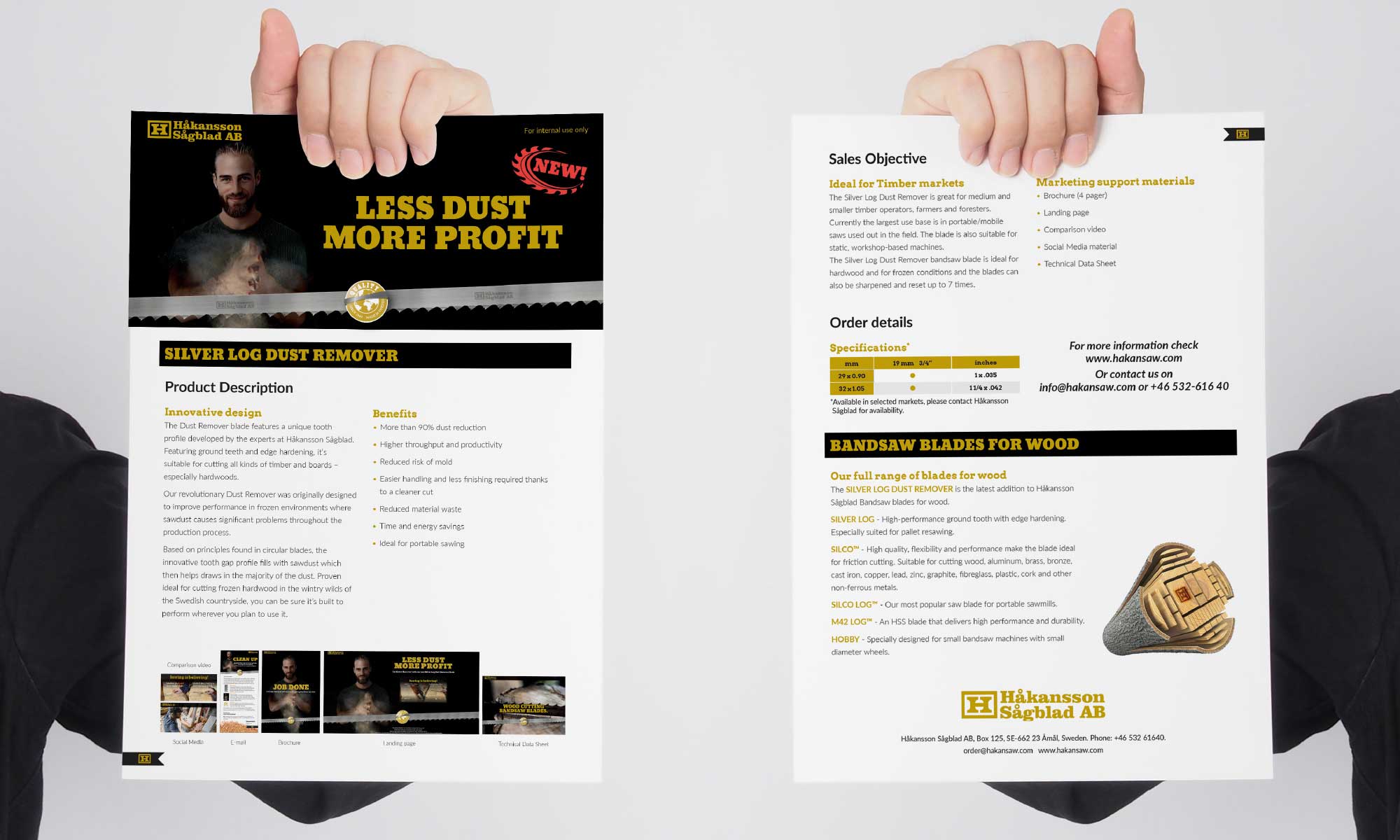 Håkansson Sågblad, Dust Remover