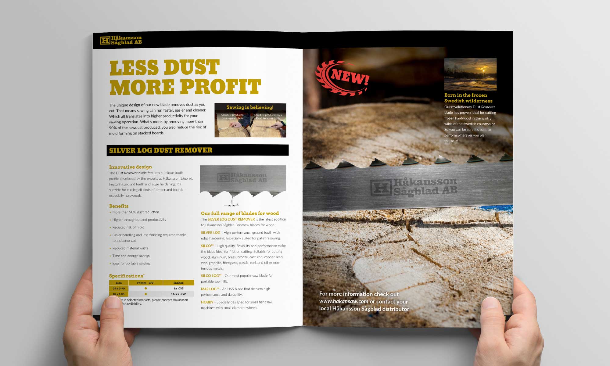 Håkansson Sågblad, Dust Remover