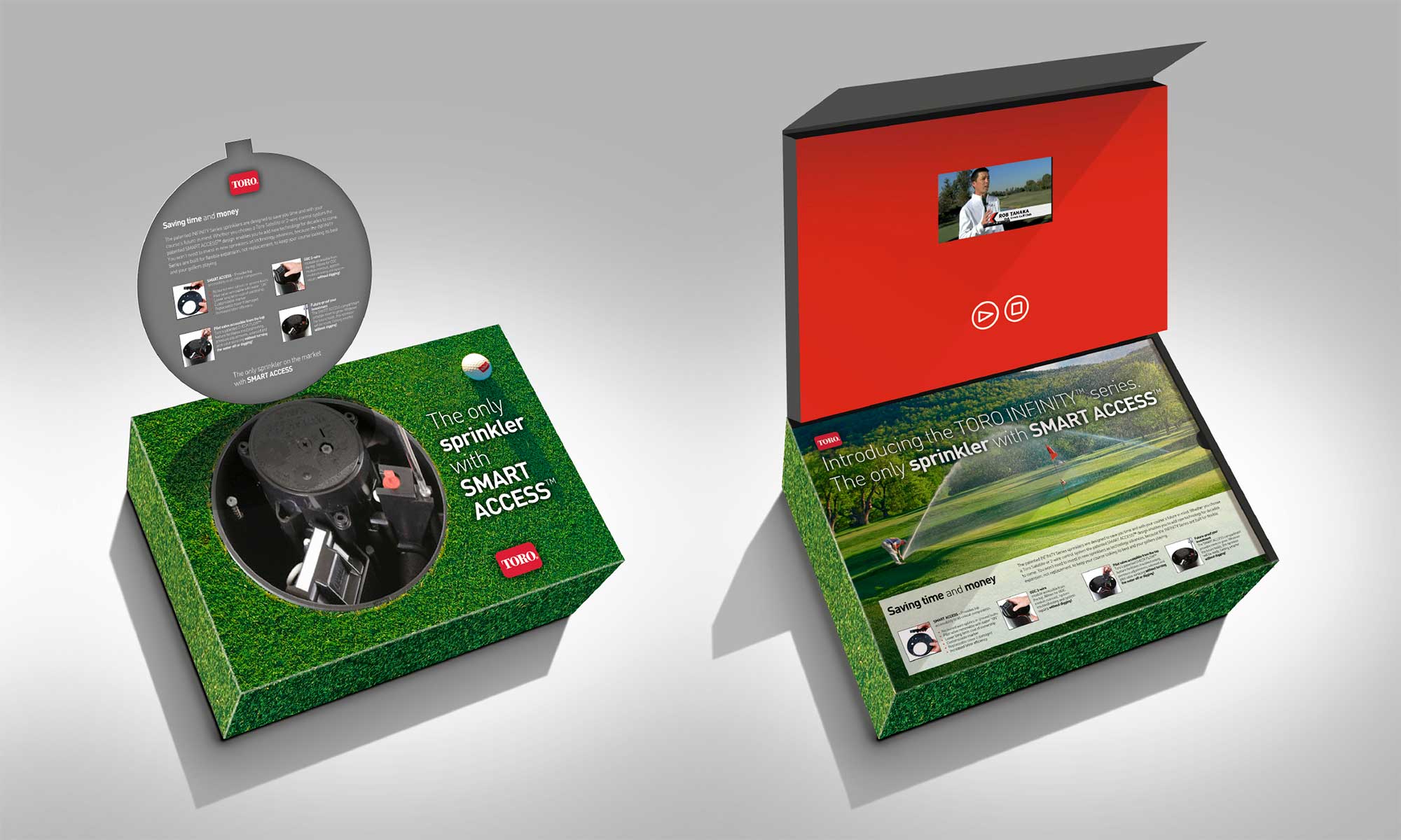 Dark Grey Europe - TORO Infinity Sprinkler